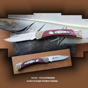 Buck 55 Yellowhorse - Eagle Feather